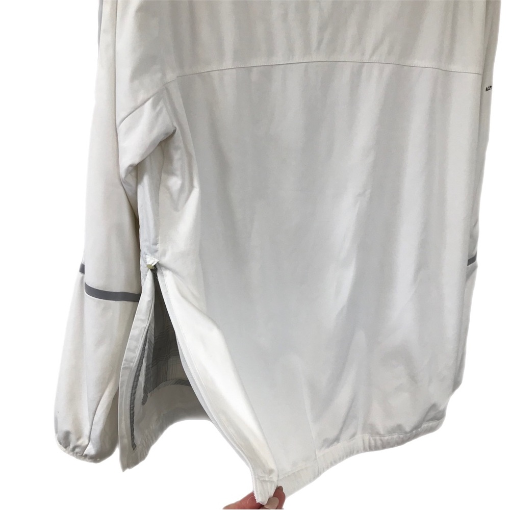 Nike White Golf Men's 1/2 Zip Pullover Jacket Windbreaker - Picture 4 of 11